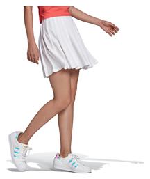 Originals Adicolor Classics Πλισέ Ψηλόμεση Mini Φούστα σε Λευκό χρώμα Adidas
