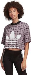 Adidas Originals All Over Print Pink από το HallofBrands