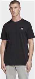 Adidas Originals Trefoil Essentials Ανδρικό T-shirt Μαύρο Μονόχρωμο από το Sportcafe