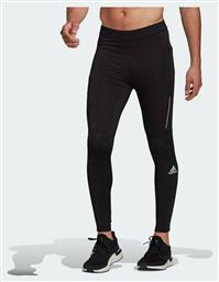 adidas Own The Run TGT Ανδρικό Αθλητικό Κολάν Μακρύ Μαύρο - Adidas