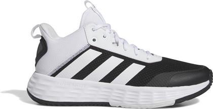 Adidas Ownthegame 2.0 Χαμηλά Μπασκετικά Παπούτσια Λευκά