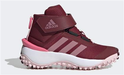 adidas Παιδικά Μποτάκια Πεζοπορίας Fortatrail με Σκρατς Shadow Red / Wonder Orchid / Clear Pink - Adidas