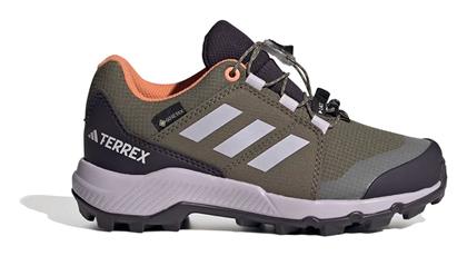 adidas Παιδικά Παπούτσια Πεζοπορίας Jr Terrex Αδιάβροχα Πράσινα - Adidas