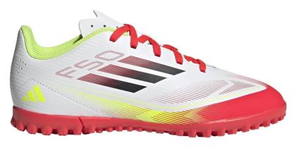 adidas Παιδικά Ποδοσφαιρικά Παπούτσια F50 Club Tf J με Σχάρα Λευκά - Adidas