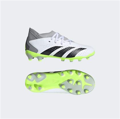 Adidas Παιδικά Ποδοσφαιρικά Παπούτσια με Τάπες και Καλτσάκι Λευκά
