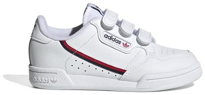 Παιδικά Sneakers Continental 80 CF C με Σκρατς Cloud White / Cloud White / Scarlet Adidas