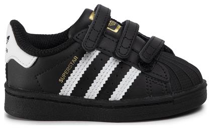 Παιδικά Sneakers Superstar με Σκρατς Core Black / Cloud White / Core Black Adidas