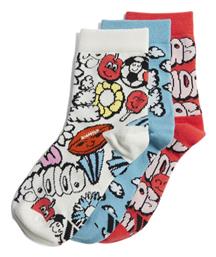 adidas Παιδικές Κάλτσες Αθλητικές Performance Πολύχρωμες 3 Ζευγάρια - Adidas