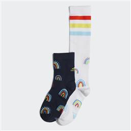 Adidas Παιδικές Κάλτσες Μακριές Rainbow Πολύχρωμες 2 Ζευγάρια
