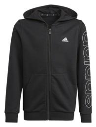 adidas Παιδική Ζακέτα Φούτερ Μαύρη - Adidas