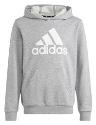 adidas Παιδικό Φούτερ με Κουκούλα και Τσέπες Γκρι - Adidas