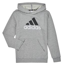 adidas Παιδικό Φούτερ με Κουκούλα και Τσέπες Γκρι - Adidas