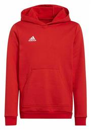 adidas Παιδικό Φούτερ με Κουκούλα και Τσέπες Κόκκινο - Adidas