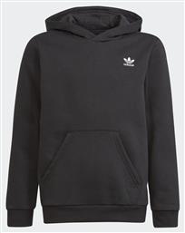 adidas Παιδικό Φούτερ με Κουκούλα και Τσέπες Μαύρο Adicolor - Adidas
