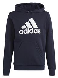 adidas Παιδικό Φούτερ με Κουκούλα και Τσέπες Navy Μπλε - Adidas