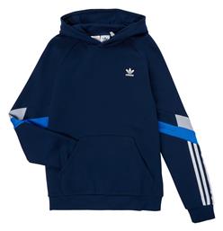Παιδικό Φούτερ με Κουκούλα και Τσέπες Navy Μπλε Originals Hoodie Adidas