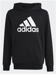 adidas Παιδικό Φούτερ με Κουκούλα Μαύρο - Adidas
