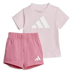 adidas Παιδικό Σετ με Παντελόνι Καλοκαιρινό 2τμχ Ροζ - Adidas