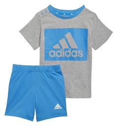 adidas Παιδικό Σετ με Σορτς Καλοκαιρινό 2τμχ Γκρι - Adidas