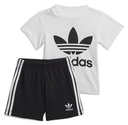 adidas Παιδικό Σετ με Σορτς Καλοκαιρινό 2τμχ Λευκό - Adidas