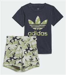 adidas Παιδικό Σετ με Σορτς Καλοκαιρινό 2τμχ Navy Μπλε - Adidas
