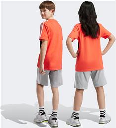 Adidas Παιδικό Σορτς/Βερμούδα Υφασμάτινο Γκρι