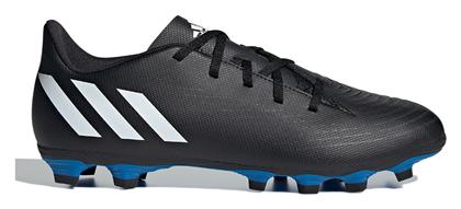 Adidas Predator Edge.4 FxG Χαμηλά Ποδοσφαιρικά Παπούτσια με Τάπες Core Black / Cloud White / Vivid Red από το Cosmos Sport