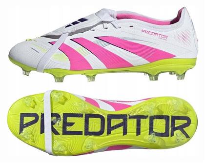 adidas Predator Pro Ποδοσφαιρικά Παπούτσια με Τάπες FG Λευκά - Adidas