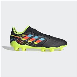 Adidas Sense.3 FG Χαμηλά Ποδοσφαιρικά Παπούτσια με Τάπες Core Black / Bright Cyan / Team Solar Yellow