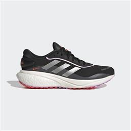 Supernova Gore-Tex Γυναικεία Αθλητικά Παπούτσια Running Αδιάβροχα με Μεμβράνη Gore-Tex Core Black / Silver Metallic / Impact Orange Adidas