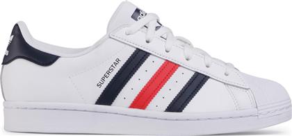 Adidas Superstar Unisex Sneakers Λευκά από το Spartoo