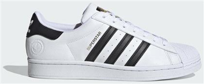 Superstar Vegan Sneakers Cloud White / Core Black / Green Adidas από το Spartoo
