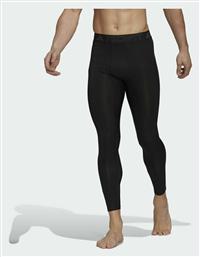 adidas Techfit Aeroready Ανδρικό Αθλητικό Κολάν Compression Μακρύ Μαύρο - Adidas