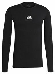adidas TechFit Ισοθερμική Μπλούζα Μαύρη - Adidas