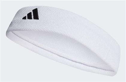Tennis Headband Αθλητικό Περιμετώπιο Λευκό Adidas