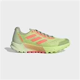 Adidas Terrex Agravic Flow 2.0 Ανδρικά Αθλητικά Παπούτσια Trail Running Pulse Lime / Turbo / Cloud White