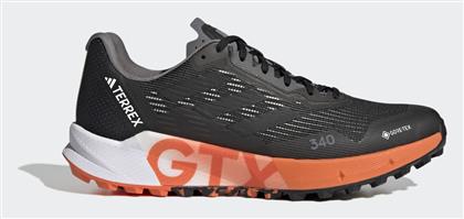 adidas Terrex Agravic Flow GTX Trail Gore-Tex Core Black / Impact Orange - Adidas