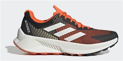 adidas Terrex Soulstride Flow Trail Core Black / Crystal White / Impact Orange - Adidas