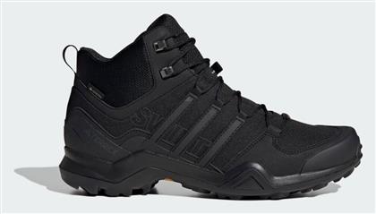 adidas Terrex Swift R2 Mid Ανδρικά Ορειβατικά Gore-Tex Μαύρα - Adidas