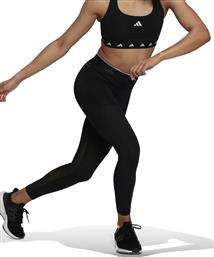 Adidas Training Γυναικείο Cropped Κολάν Ψηλόμεσο Μαύρο από το Spartoo