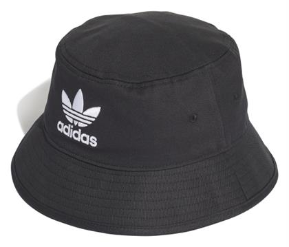 adidas Trefoil Υφασμάτινo Καπέλο Bucket Black / White - Adidas