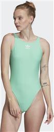 Adidas Trefoil Swimsuit Τιρκουάζ Ολόσωμο Μαγιό από το HallofBrands