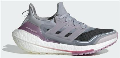 Adidas Ultraboost 21 Cold.Rdy Γυναικεία Αθλητικά Παπούτσια Running Halo Silver / Ice Purple / Rose Tone από το Sneaker10