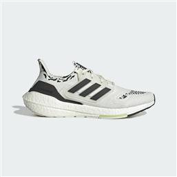 Adidas Ultraboost 22 Ανδρικά Αθλητικά Παπούτσια Running Non Dyed / Core Black / Almost Lime