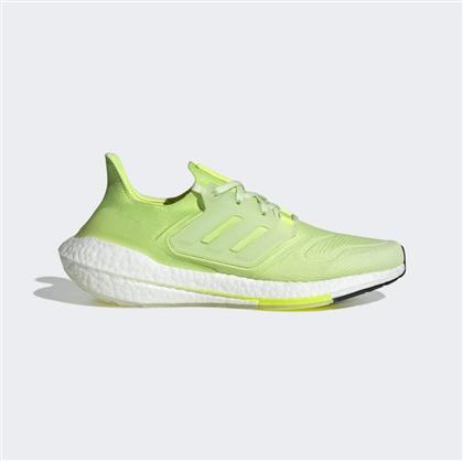 Adidas Ultraboost 22 Ανδρικά Αθλητικά Παπούτσια Running Almost Lime / Solar Yellow από το HallofBrands