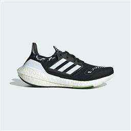 Adidas Ultraboost 22 Γυναικεία Αθλητικά Παπούτσια Running Core Black / Cloud White / Almost Lime