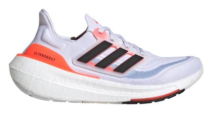 Ultraboost Light Γυναικεία Αθλητικά Παπούτσια Running Cloud White / Core Black / Solar Red Adidas