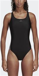 Adidas V 3 Stripes Swimsuit DQ3326 Black από το Cosmos Sport