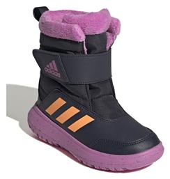 Winterplay Παιδικά Μποτάκια Χιονιού με Σκρατς Navy Μπλε Adidas