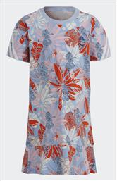 X Disney Moana Παιδικό Φόρεμα Floral Κοντομάνικο Πολύχρωμο Adidas